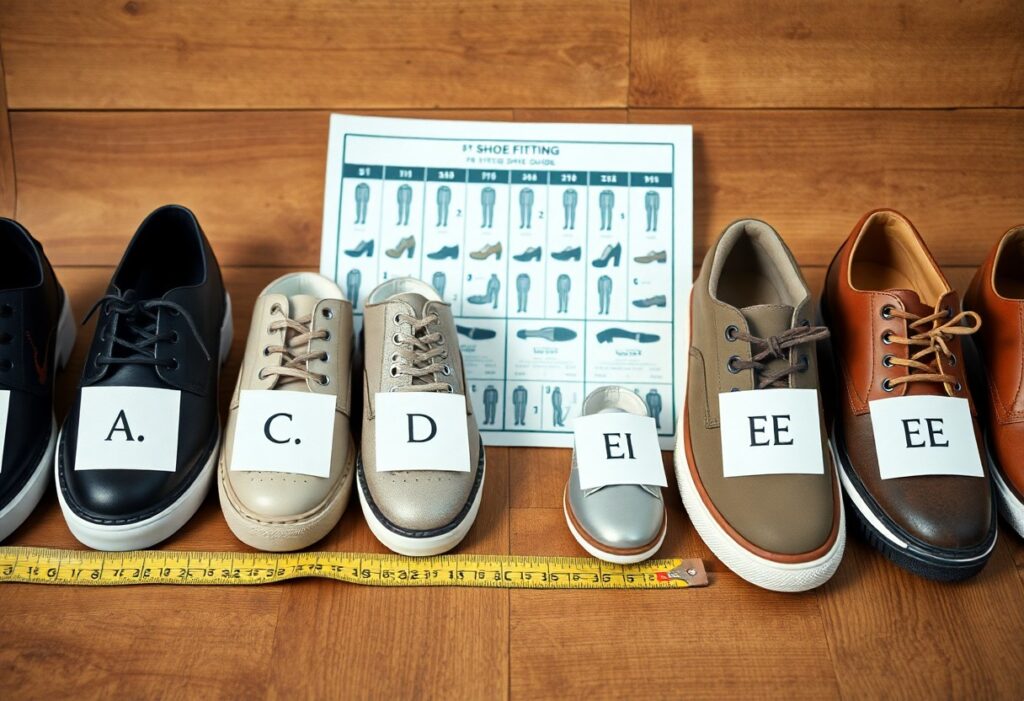 Shoe Width Letters: A Guide to Finding Your Ideal Fit