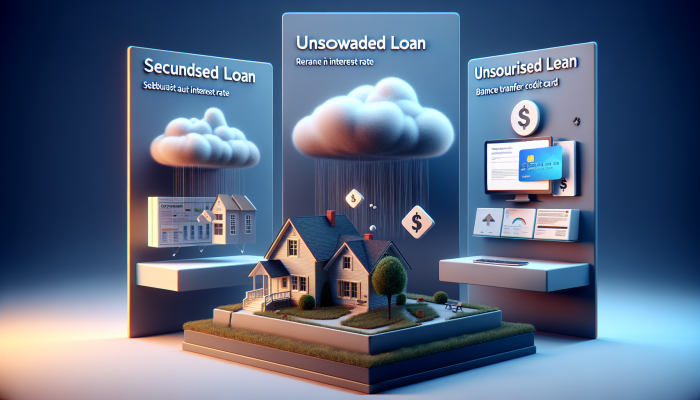 Real People Share Debt Consolidation Tips: Practical Advice | DCL Comparison of debt consolidation options: secured loan, unsecured loan, balance transfer card with rates and risks.