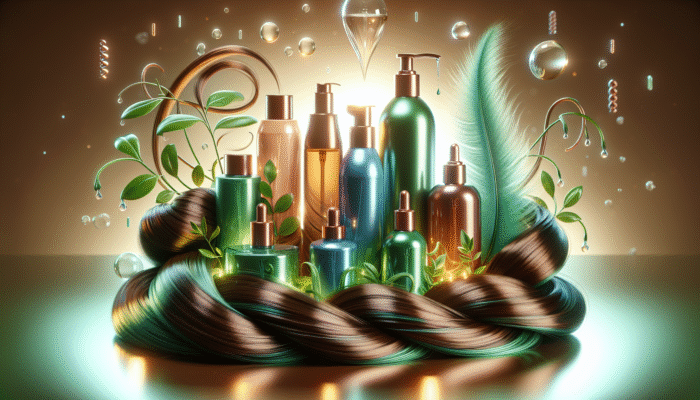 Choosing Optimal Hydrating Products for Effective Care: Leave-in conditioners and serums with hyaluronic acid for hydrated hair.