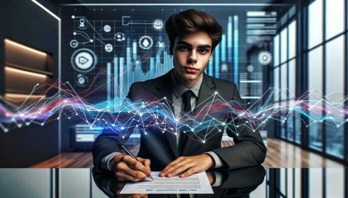 Debt Consolidation Loan Age Restrictions: Navigating UK Rules | DCL Debt Consolidation Loan Age Restrictions: A young adult signing a debt consolidation loan at a UK bank, symbolizing financial maturity.