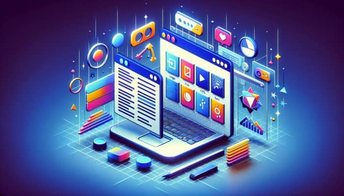 Optimize for Browser Caching Policies: A digital illustration of a browser window with cached files stored on a user's device, enhancing web performance.