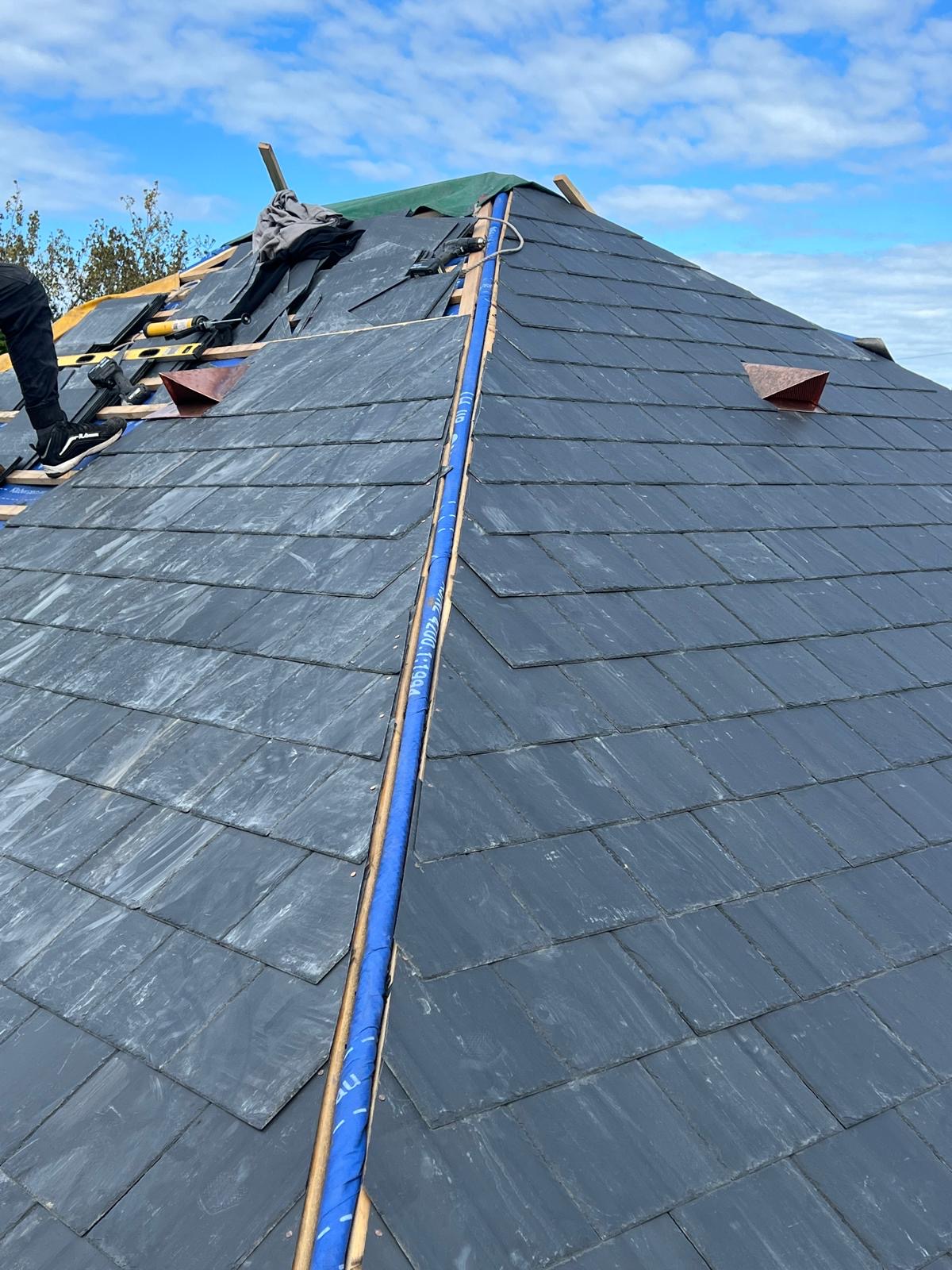 Slate roof restoration in Sydney