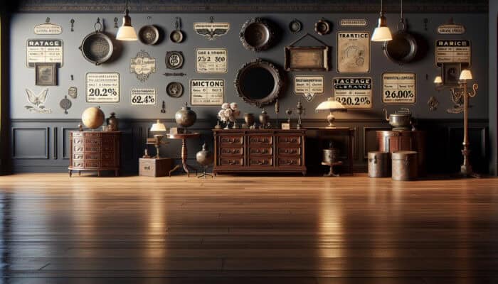 Efficiently clearing a UK home filled with antiques: A beautifully arranged room showcasing antiques organized by value and condition.