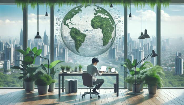 Remote Work Strategies with Virtual Assistants for Sustainability