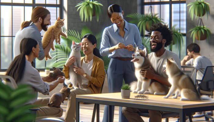 Pets in Workplace Wellness Boosting Employee Health