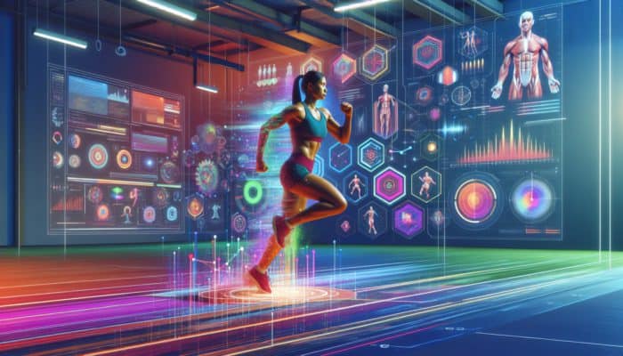 Athlete demonstrating intense workout performance with enhanced endurance and strength from beta-alanine supplementation.