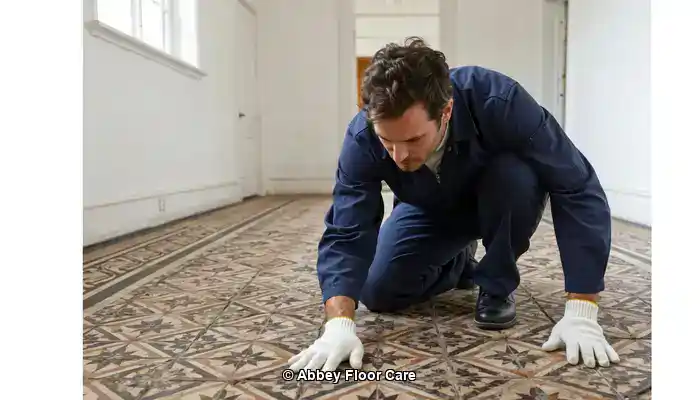 Restoring Victorian Mosaic Tiles to Their Vibrant Colors