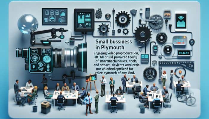 Small business in Plymouth using video ads, AI tools, and voice search optimization on social media.