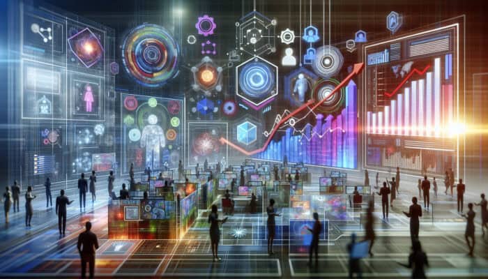 Human VAs in a tech lab analyzing consumer feedback, resulting in boosted sales and improved customer satisfaction.